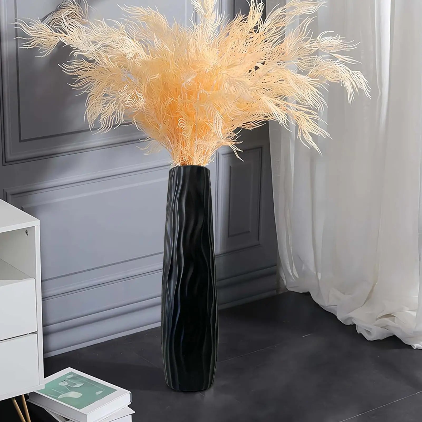 Large Floor Vase Textured Standing - view 6