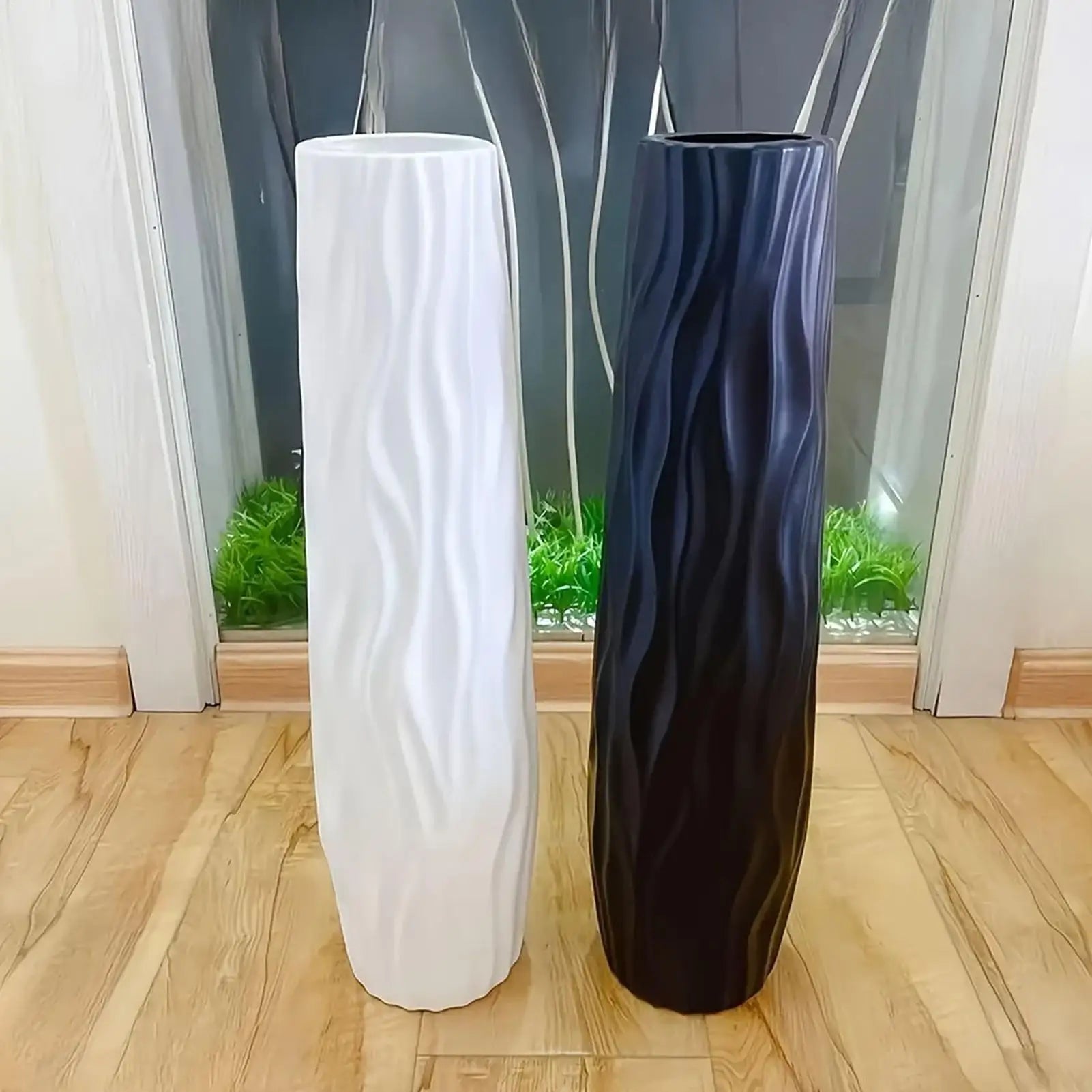 Large Floor Vase Textured Standing - view 5