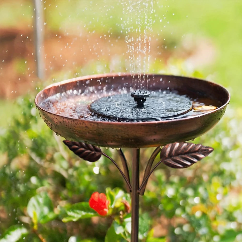 Vintage Outdoor Bird Bath - Sturdy - view 2