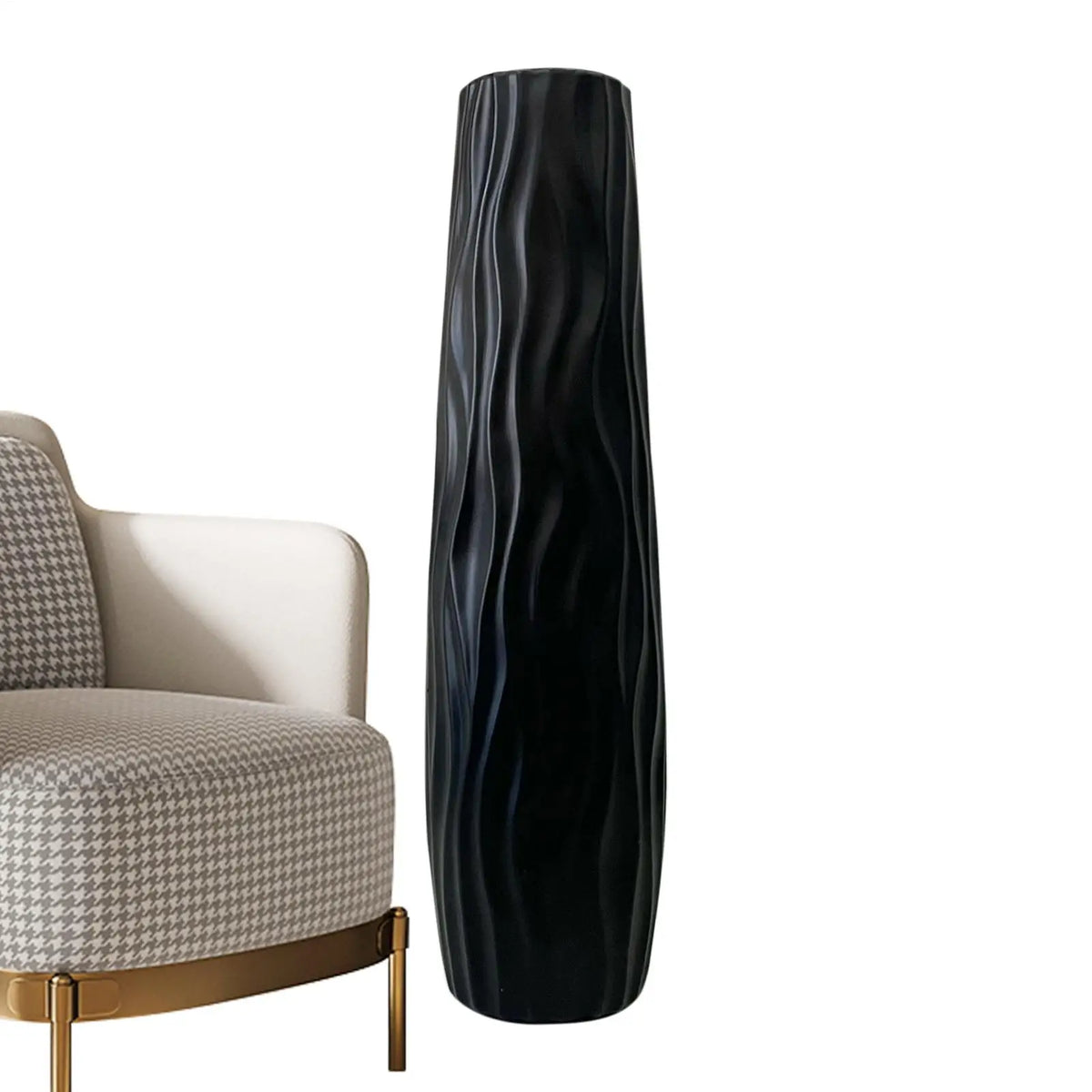 Large Floor Vase Textured Standing - view 3