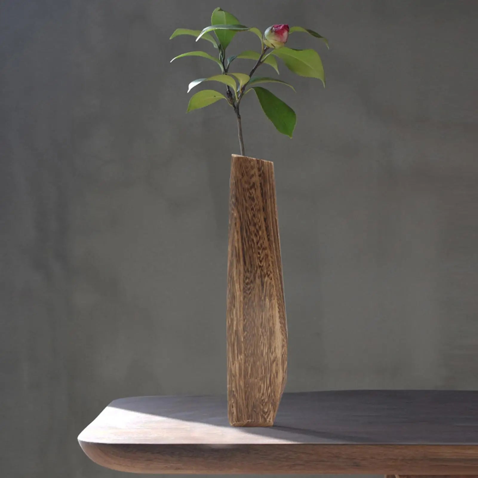Wooden Vase Flower Table Ornament - view 3