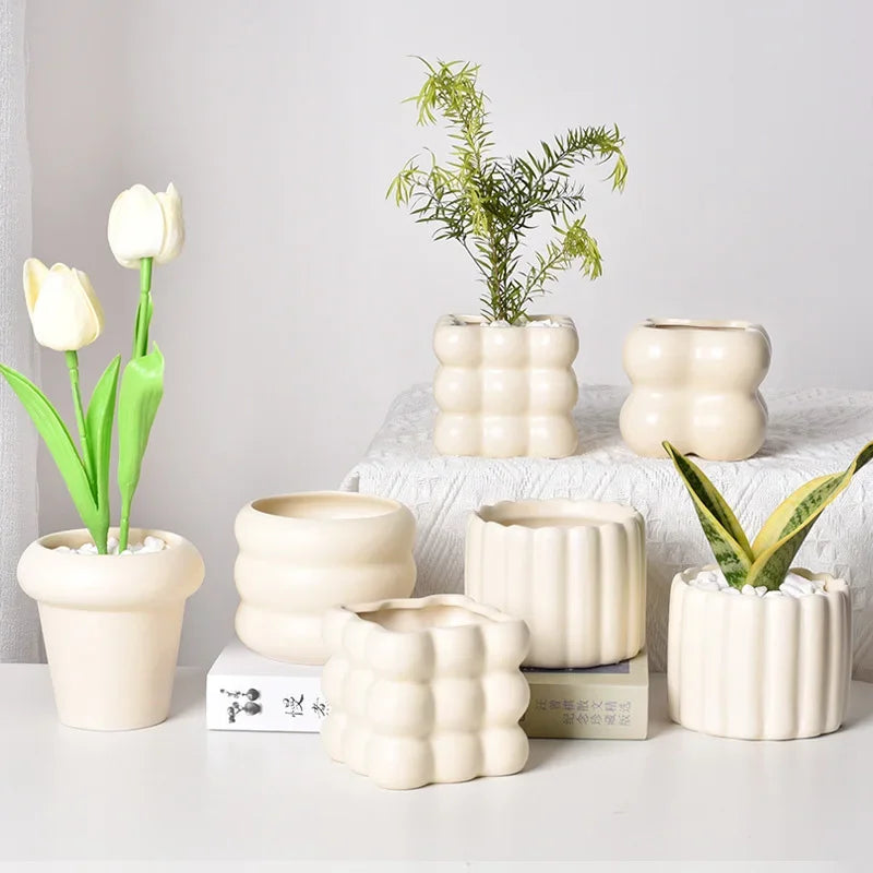 INS Flowerpot Ceramic Pots - view 2
