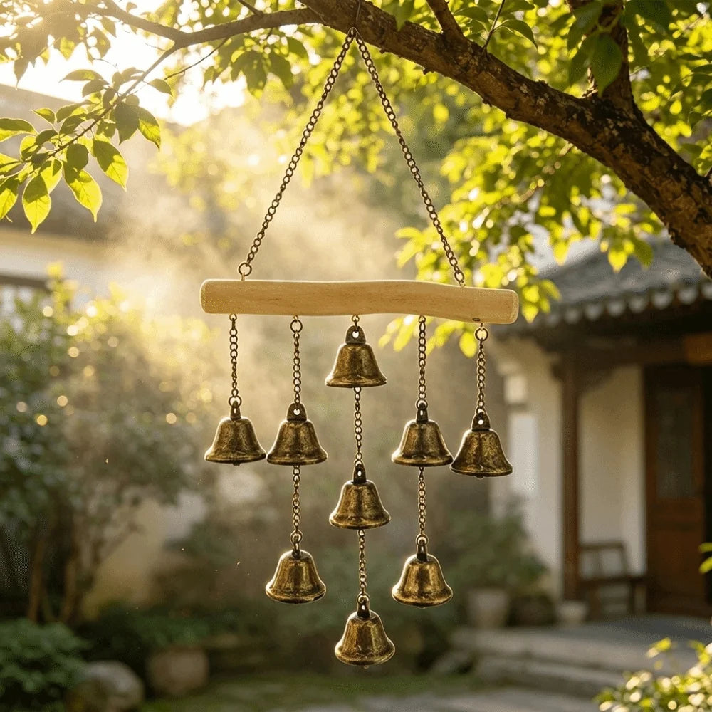 Garden Hanging Vintage Metal Wind Chime - view 2