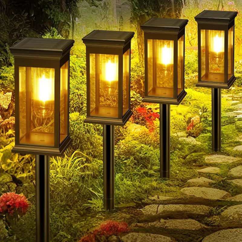 Solar Pathway Lights Outdoor Powered - view 1