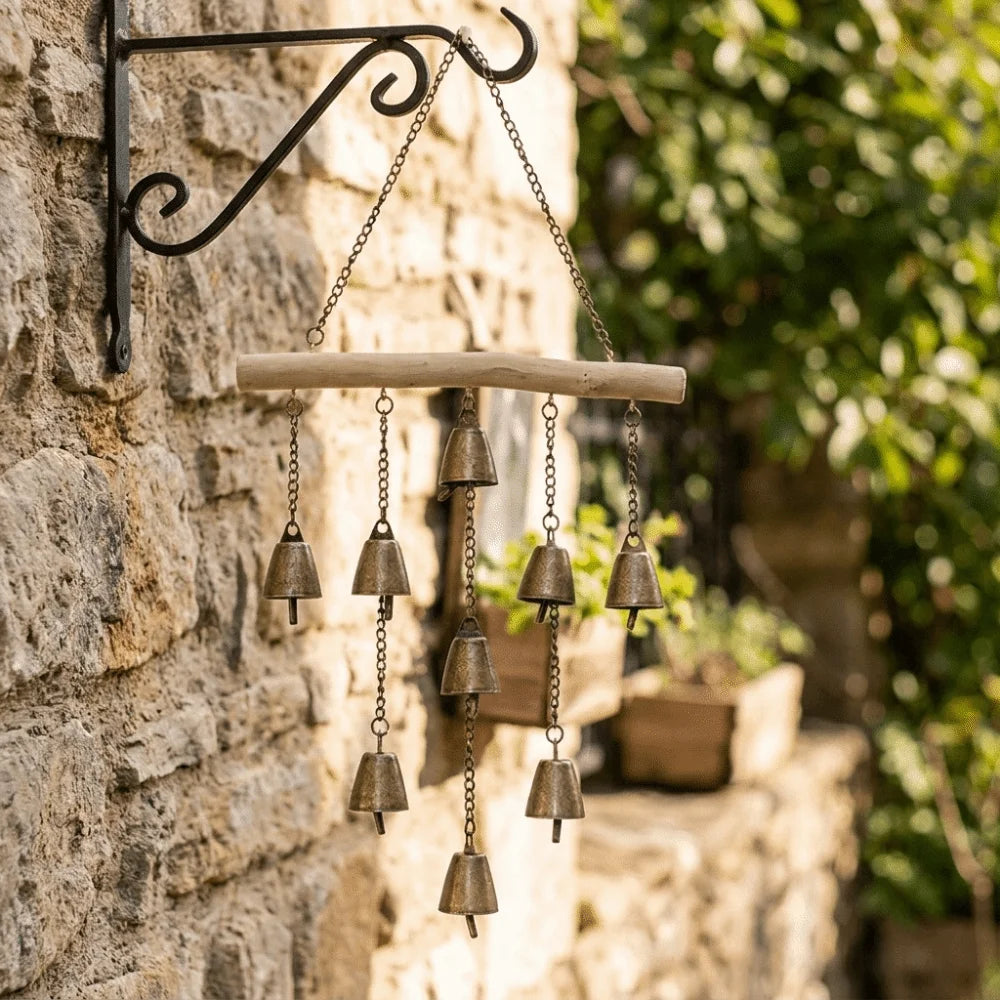 Garden Hanging Vintage Metal Wind Chime - view 3