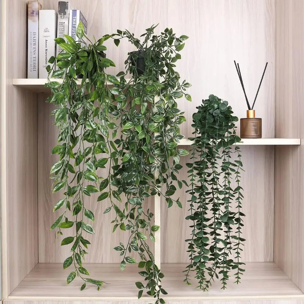 Artificial Hanging Plants with Pot Fake - view 1
