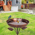 Vintage Outdoor Bird Bath - Sturdy - view 1