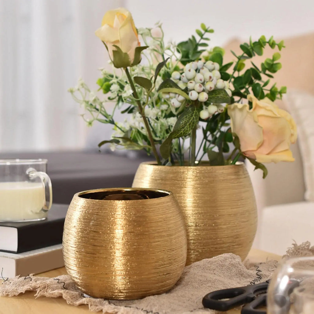Modern Ceramic Plant Pots Bowl Containers - view 4