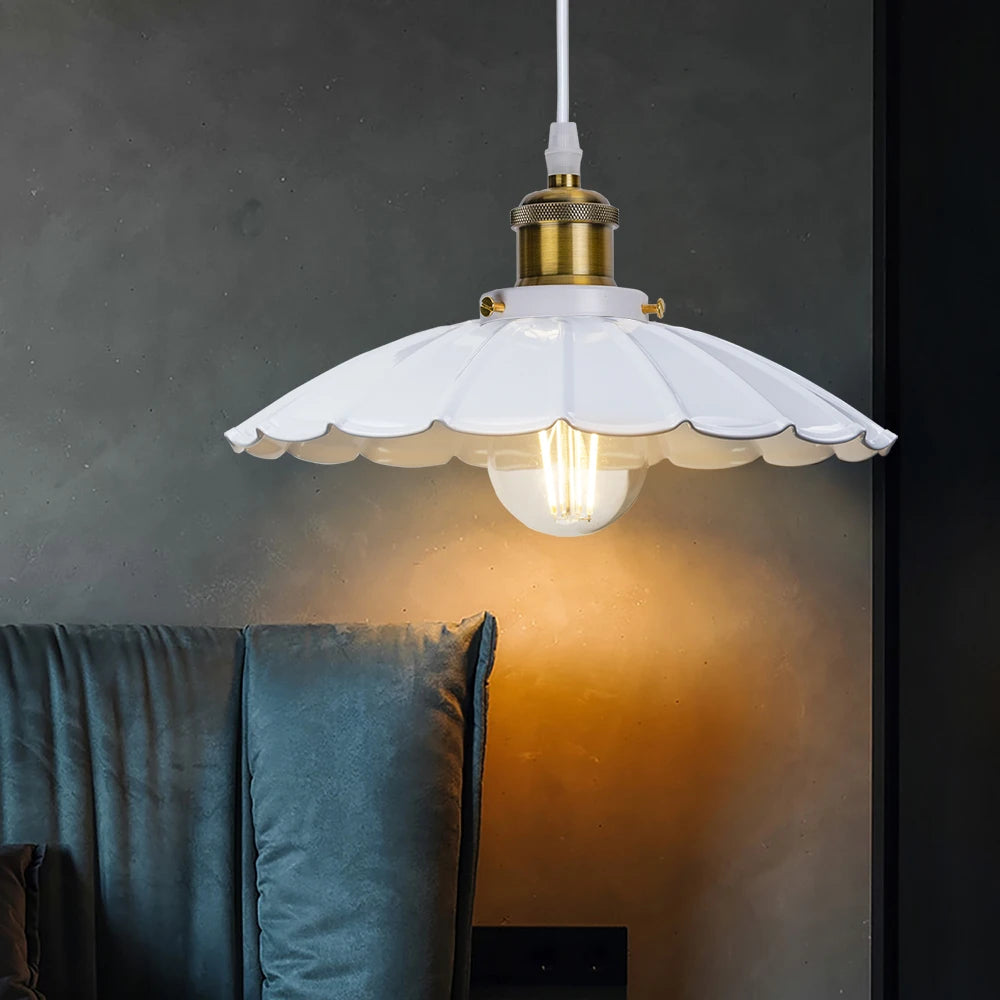 Industrial Pendant Lights E27 Base Black - view 4
