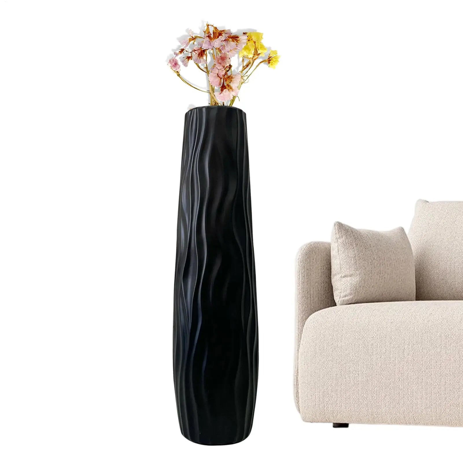 Large Floor Vase Textured Standing - view 2