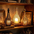 Moroccan Lantern Candle Holder Iron Hollow-Out - view 1