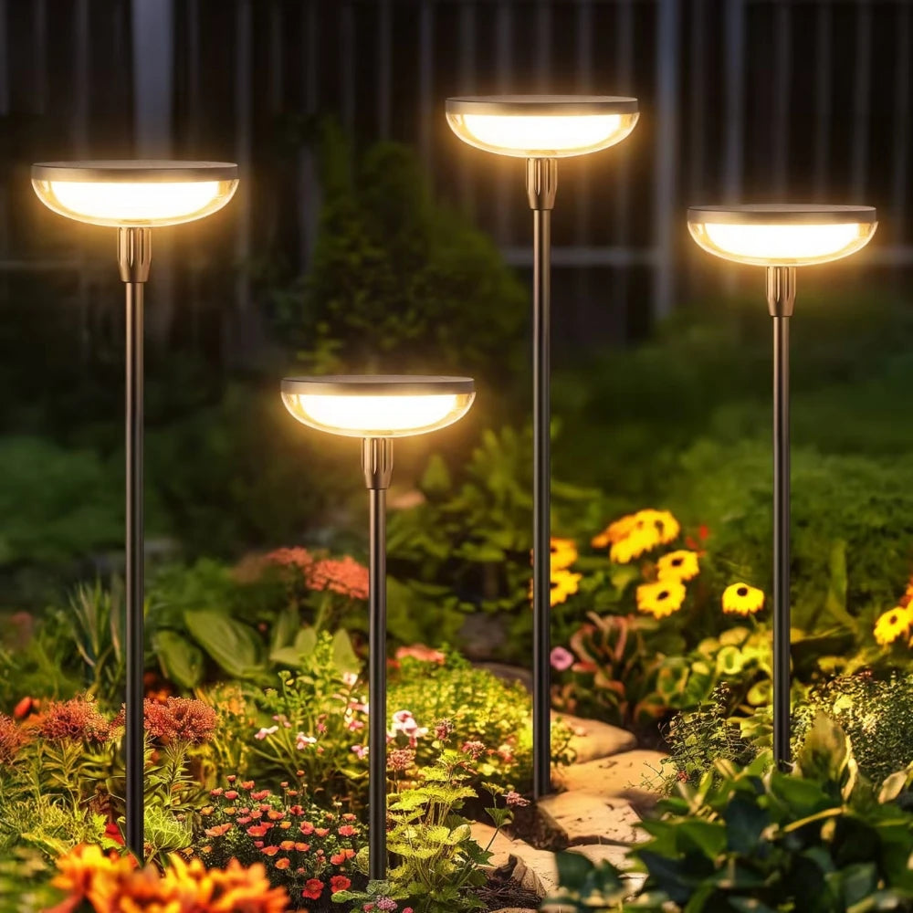 Solar Powered Pathway Lights Outdoor Swaying - view 3