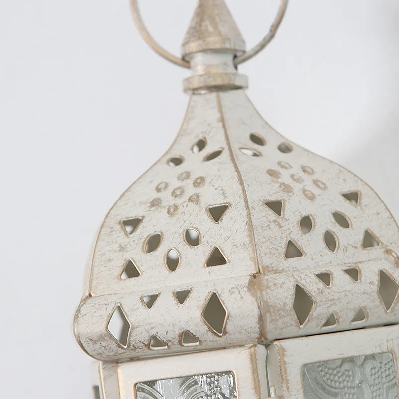 Metal Hanging Candlesticks Candelabrum Pendant Light - view 3