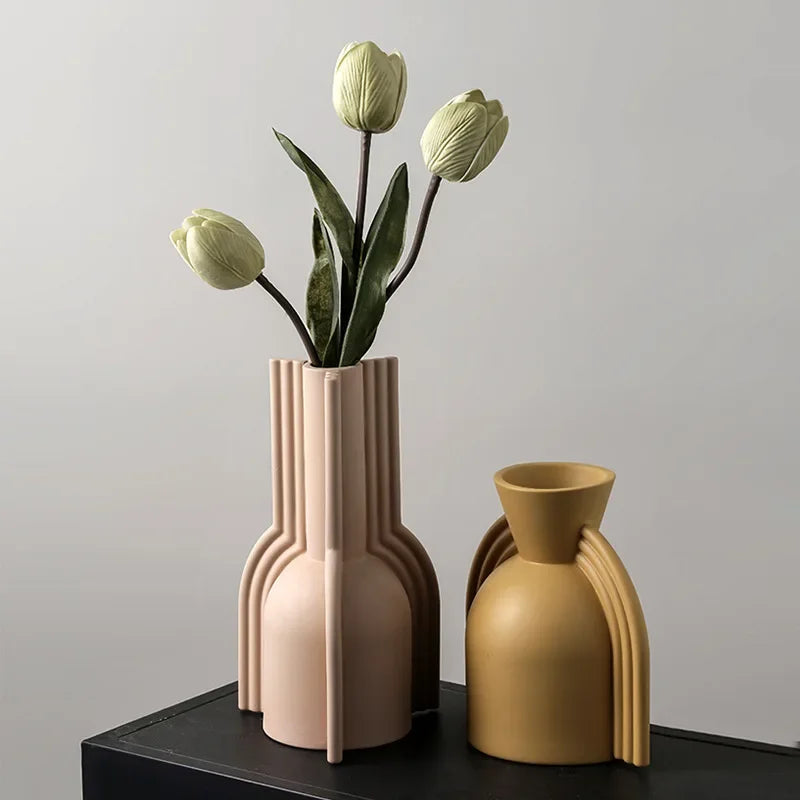 Ceramic Vase Modern Irregular Nordic - view 3