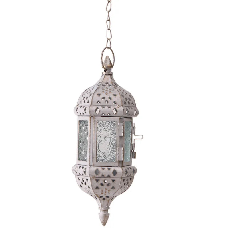 Metal Hanging Candlesticks Candelabrum Pendant Light - view 6