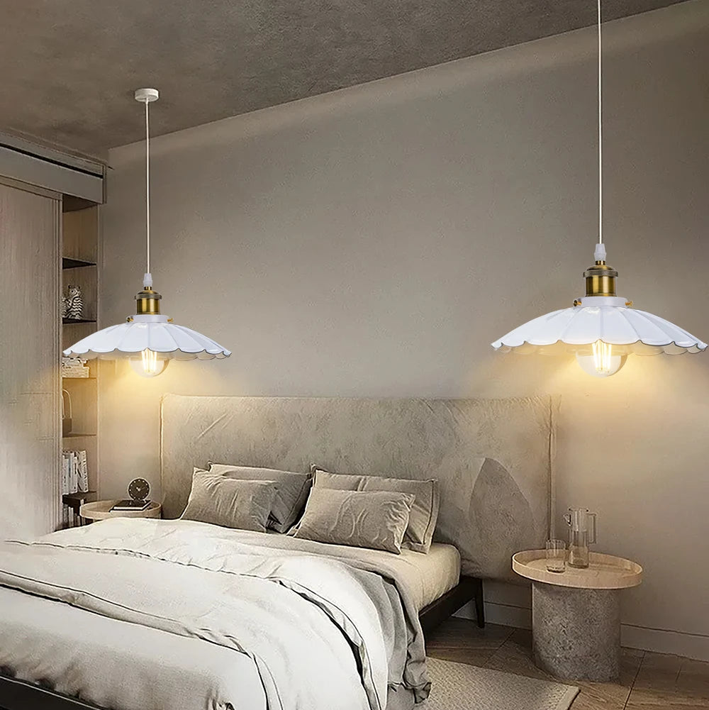 Industrial Pendant Lights E27 Base Black - view 3