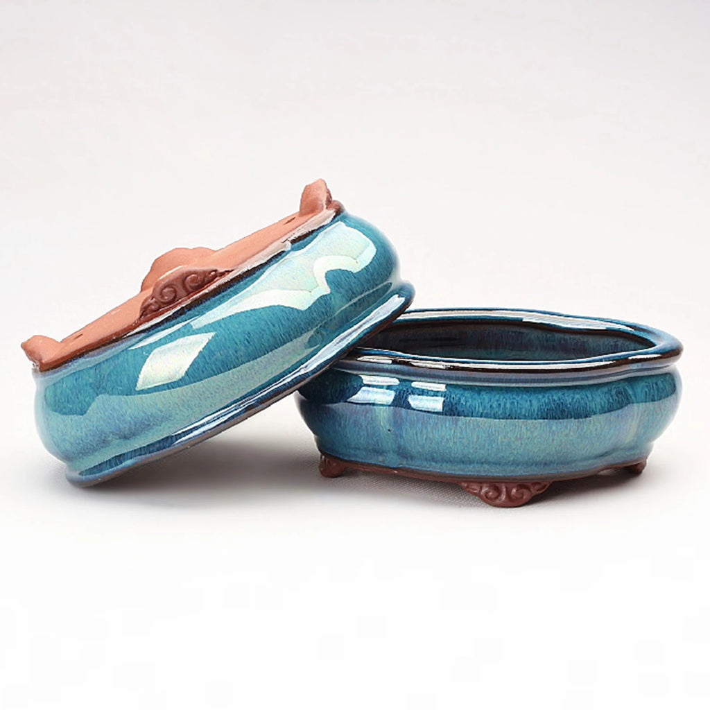 Ceramic Garden Planter Pots Elegant Breathable - view 6
