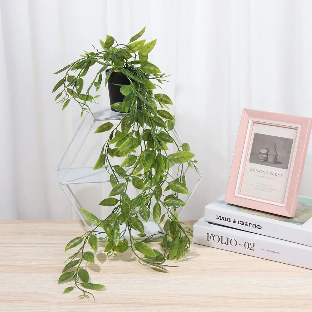 Artificial Hanging Plants with Pot Fake - view 3