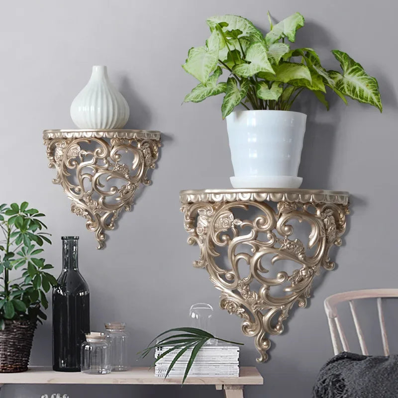 Wall Decorative Shelf European-style Baroque Style - view 3