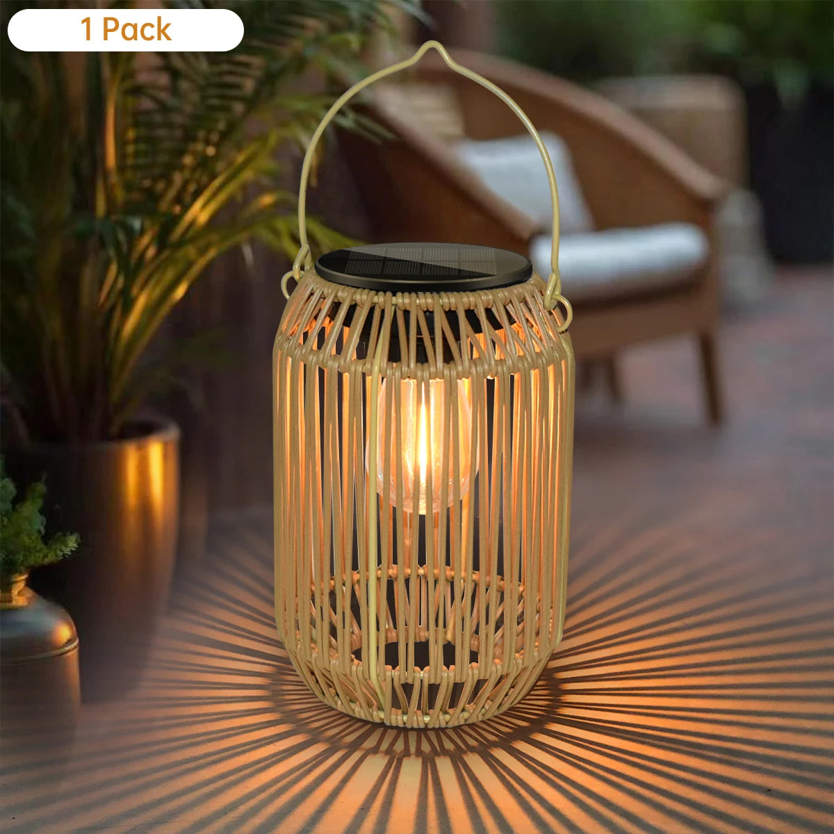 Solar Lanterns Lights Outdoor Waterproof Boho - view 7