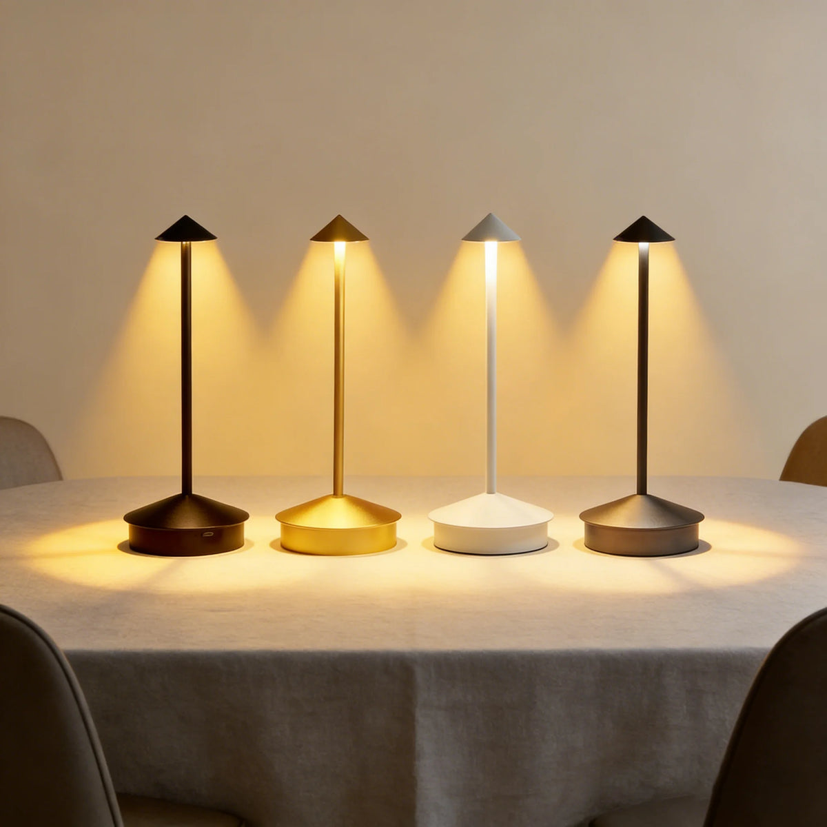 HPH Rechargeable Table Lamp Vintage Led - view 2