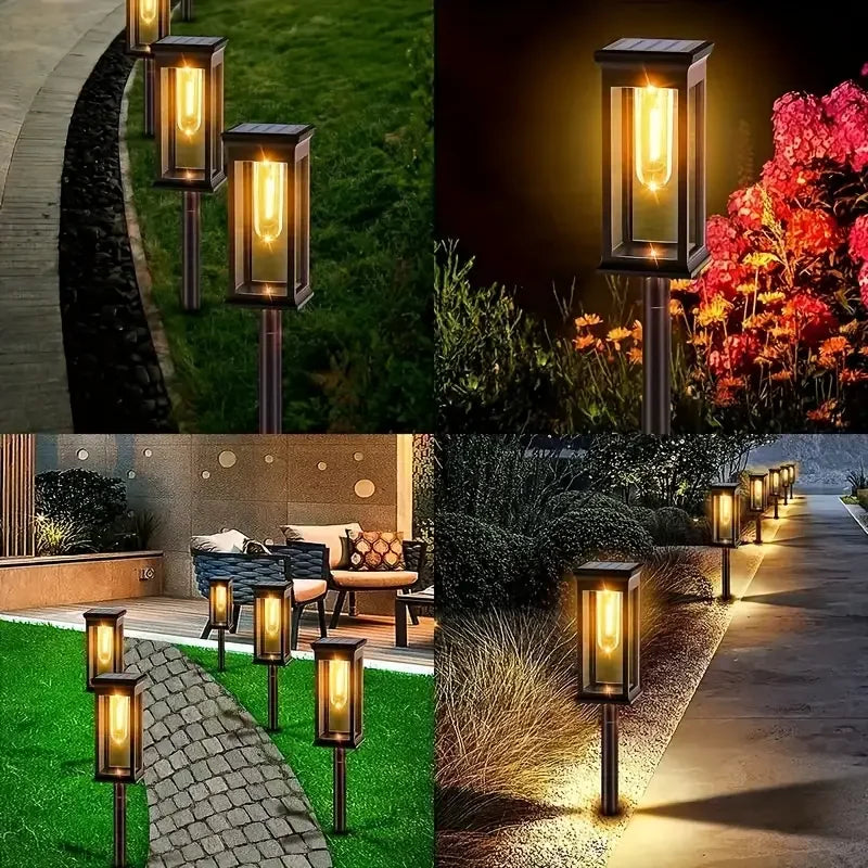 Solar Pathway Lights Outdoor Powered - view 2
