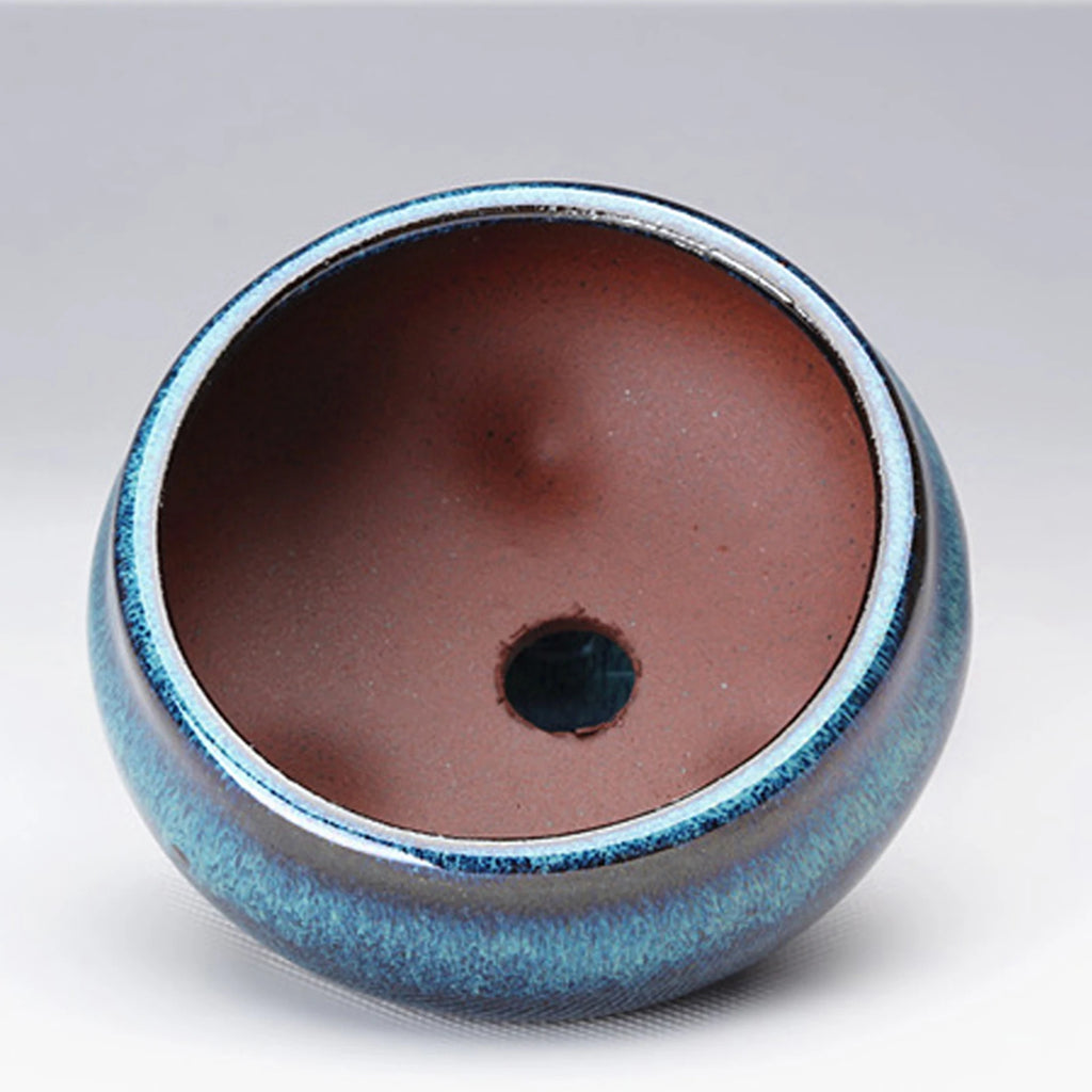 Ceramic Garden Planter Pots Round Succulent - view 2