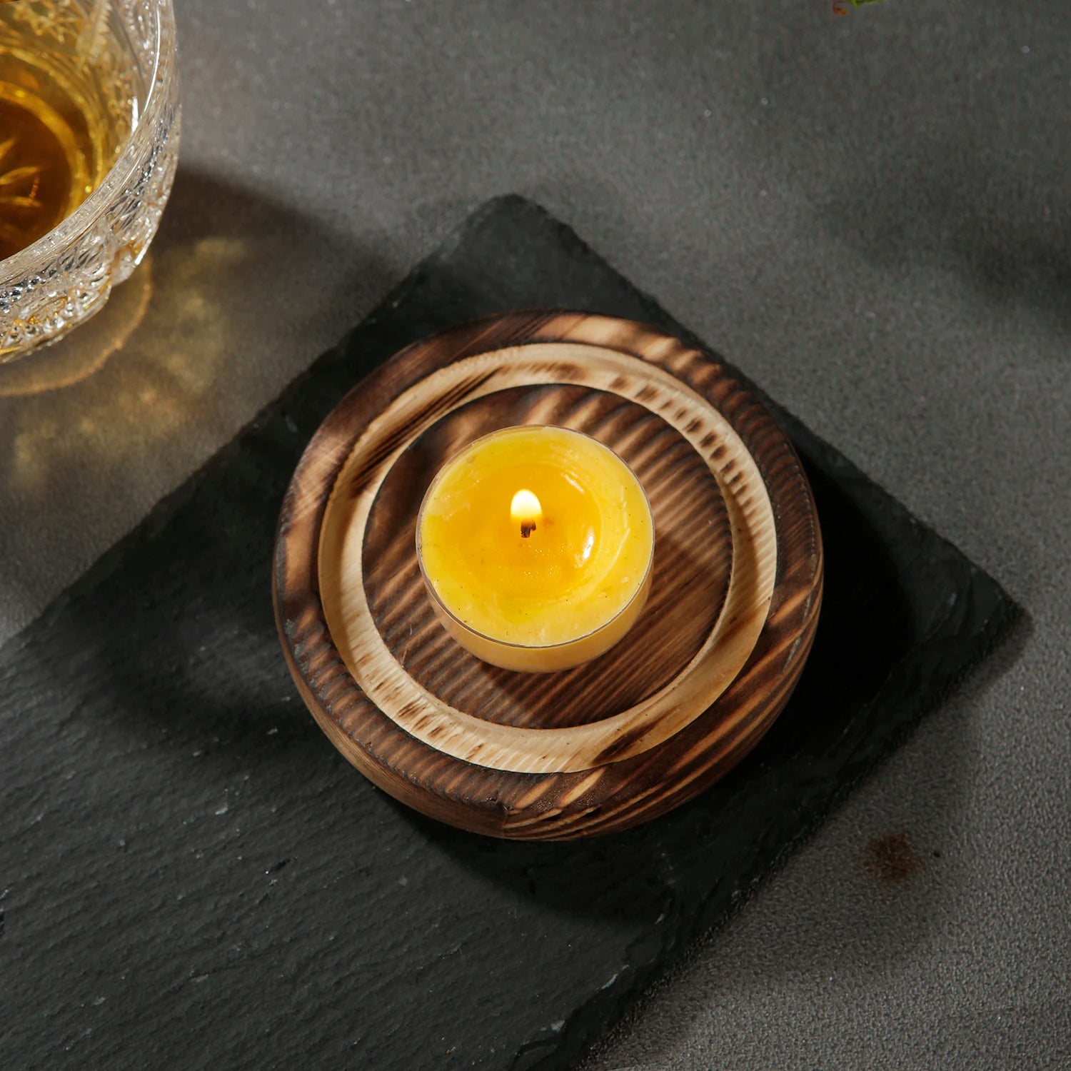 Glass Candle Holder Heating - view 5